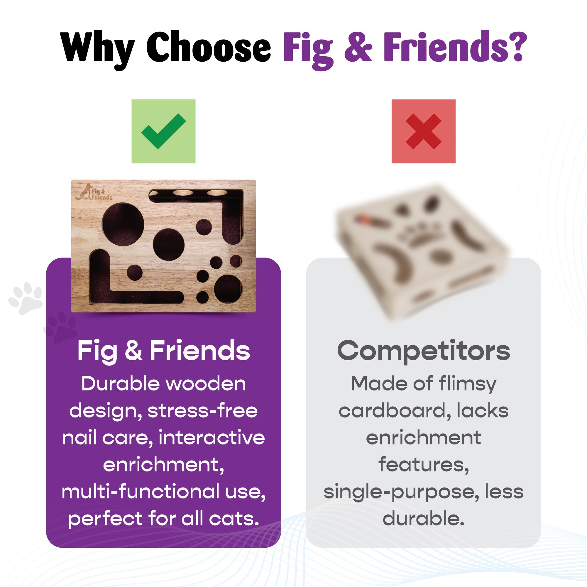 *The Original* Cat Nail File Enrichment Box