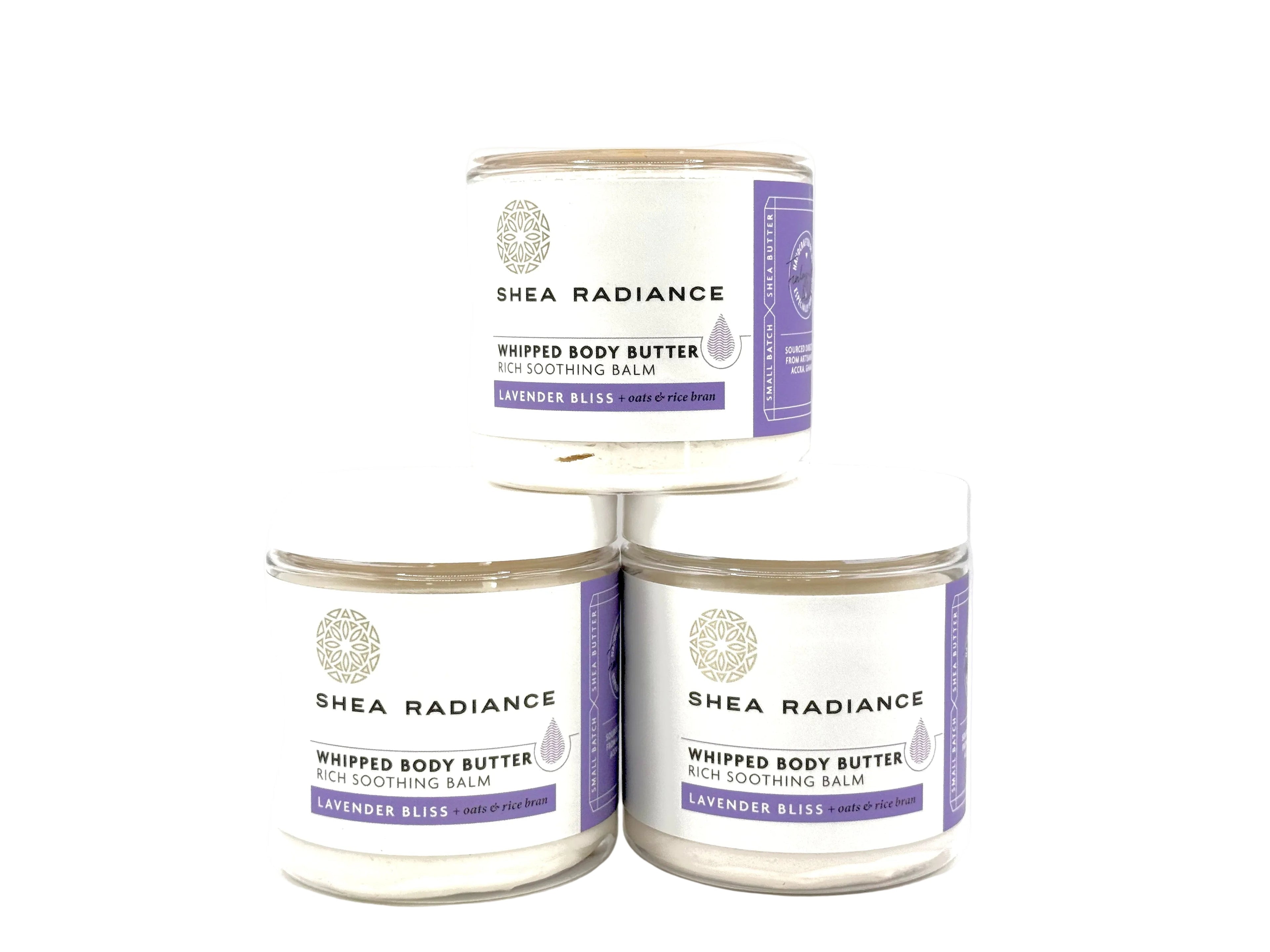 Whipped Shea Body Butter with Colloidal Oatmeal for Dry and Sensitive Skin - WARM WEATHER WARNING