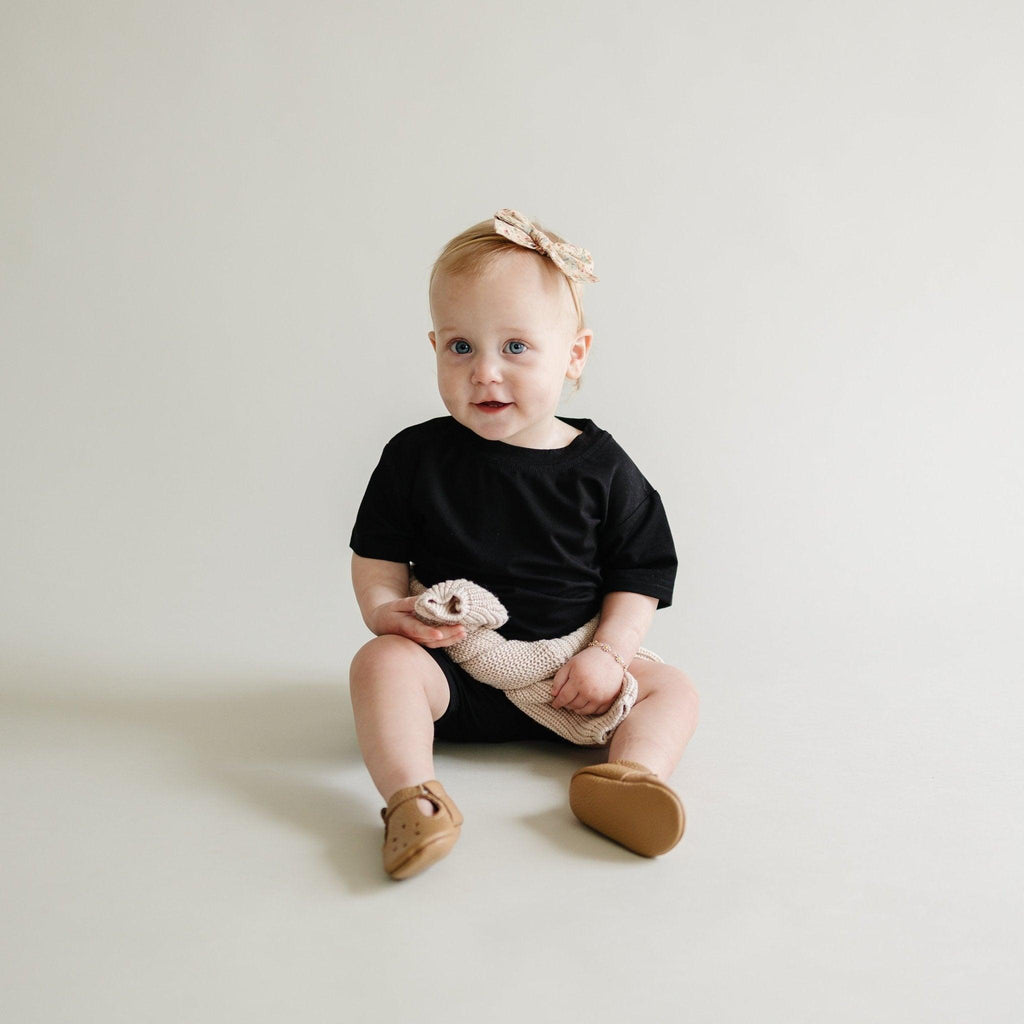 Bamboo Tee & Bike Shorts - sold as separates